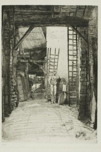 Il calcinatore da James Abbott McNeill Whistler
