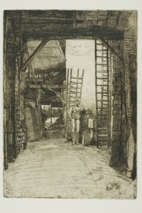 Il calcinatore da James Abbott McNeill Whistler