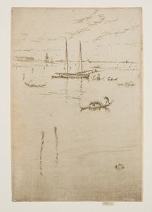 La piccola laguna, dalle Dodici incisioni, noto anche come il Primo Set di Venezia da James McNeill Whistler