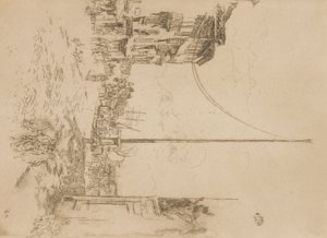 Il piccolo albero maestro da James Abbott McNeill Whistler