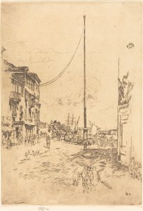 Il piccolo albero maestro da James Abbott McNeill Whistler