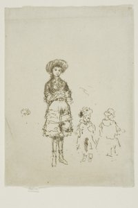 La piccola infermiera, Grays Inn da James Abbott McNeill Whistler