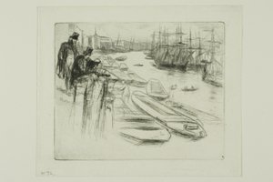 La piccola pozza da James Abbott McNeill Whistler