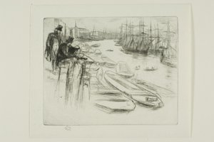 La Piccola Pozza da James Abbott McNeill Whistler