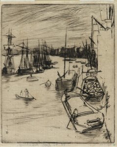 Il Piccolo Rotherhithe da James Abbott McNeill Whistler