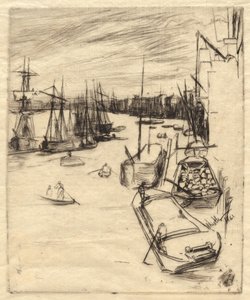 Il piccolo Rotherhithe da James Abbott McNeill Whistler