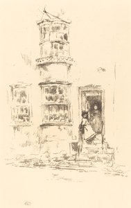 I piccoli gradini, Lyme Regis da James Abbott McNeill Whistler