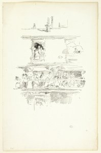 Il Lungo Balcone da James Abbott McNeill Whistler