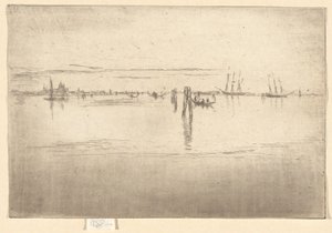 La lunga laguna, dal Secondo Set di Venezia (Un Set di Ventisei Incisioni)