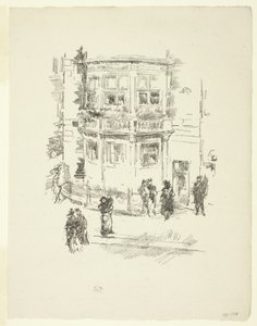 La finestra del direttore, Teatro Gaiety da James McNeill Whistler