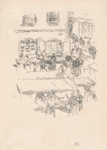 Il mercato, Vitré da James McNeill Whistler