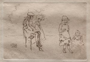 I bambini Menpes da James McNeill Whistler