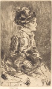 Il manicotto da James Abbott McNeill Whistler