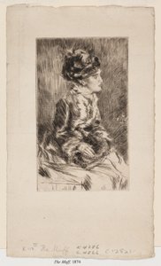 Il manicotto da James Abbott McNeill Whistler