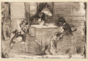 La sala della musica da James Abbott McNeill Whistler