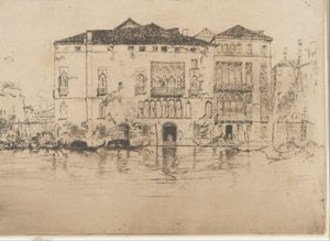 I palazzi da James Abbott McNeill Whistler