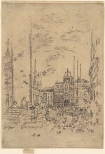 La Piazzetta da James Abbott McNeill Whistler