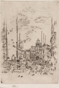 La Piazzetta da James Abbott McNeill Whistler