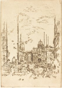 La Piazzetta da James Abbott McNeill Whistler