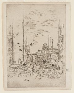 La Piazzetta da James Abbott McNeill Whistler