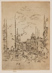La Piazzetta da James Abbott McNeill Whistler