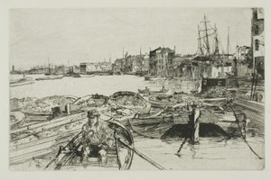 La piscina da James Abbott McNeill Whistler