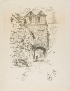 La casa del sacerdote, Rouen da James McNeill Whistler