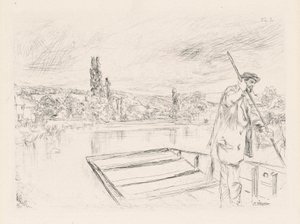 La barca da James Abbott McNeill Whistler