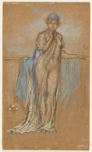 Il cappello viola da James Abbott McNeill Whistler