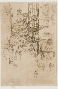 Il Rialto da James Abbott McNeill Whistler