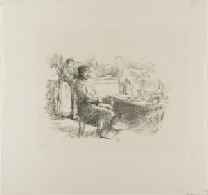 Il calzolaio da James Abbott McNeill Whistler