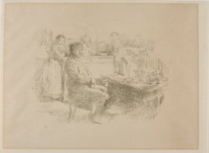 Il calzolaio da James Abbott McNeill Whistler