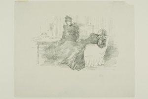Le sorelle da James Abbott McNeill Whistler