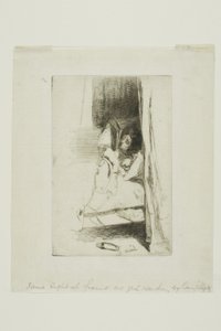 La pantofola da James Abbott McNeill Whistler