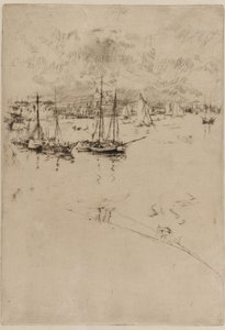 Il battello a vapore, Venezia da James Abbott McNeill Whistler