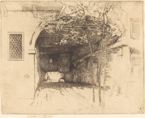 Il Traghetto, No.I da James Abbott McNeill Whistler