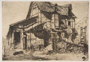 La casa popolare pericolante (La vecchia fattoria) da James McNeill Whistler