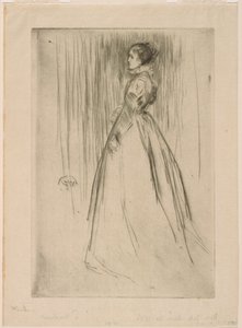 Il Vestito di Velluto (Mrs. Leyland) da James Abbott McNeill Whistler