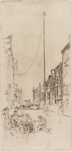 Il palo veneziano da James Abbott McNeill Whistler