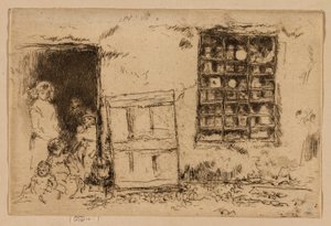 La dolce bottega del villaggio da James Abbott McNeill Whistler