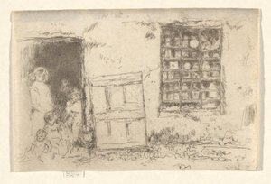 Il negozio di dolci del villaggio da James Abbott McNeill Whistler