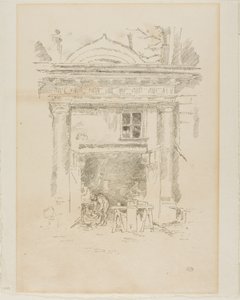 I Fabbri Bianchi, Impasse des Carmélites da James Abbott McNeill Whistler