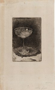 Il Bicchiere di Vino da James Abbott McNeill Whistler