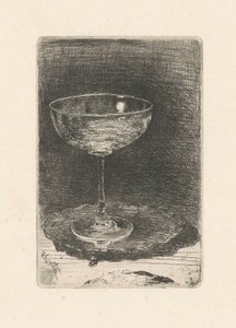 Il bicchiere di vino da James Abbott McNeill Whistler