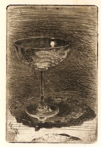 Il bicchiere di vino da James Abbott McNeill Whistler