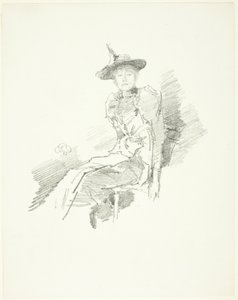 Il cappello alato da James Abbott McNeill Whistler