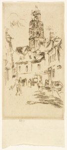 Tour Saint Antoine, Loches da James Abbott McNeill Whistler