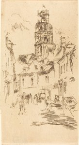 Torre St. Antoine, Loches da James Abbott McNeill Whistler