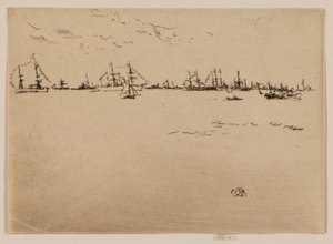 Navi da trasporto truppe da James Abbott McNeill Whistler