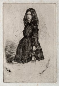 Dodici acqueforti dalla natura:  Annie da James McNeill Whistler